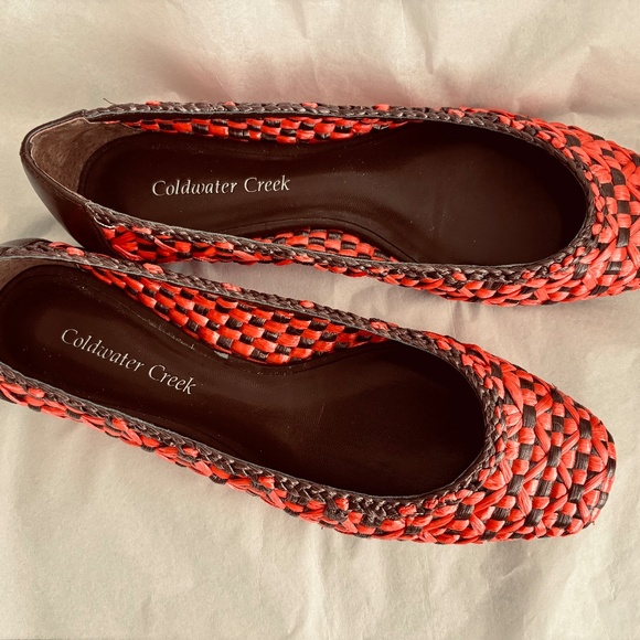 Raffia & PVU Ballet Flats - Picture 2 of 4